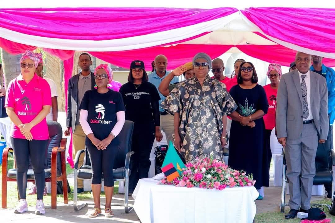 The Zambian Cancer Society held its 4th annual cancer awareness